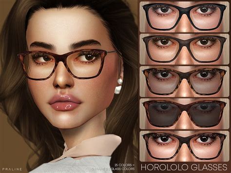 Glasses Collection The Sims 4 P1 Sims4 Clove Share Asia Tổng Hợp Custom Content The Sims 4