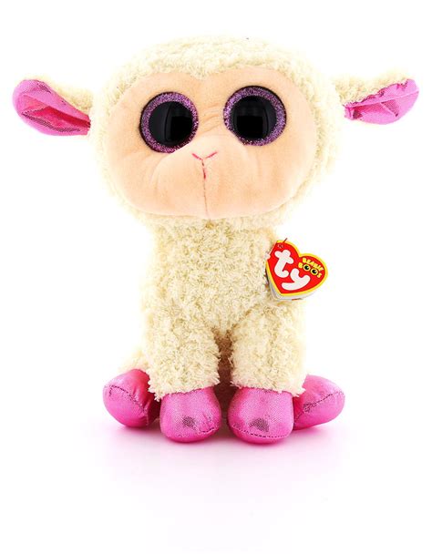 Beanie Boos Lamb Twinkle Cream Medium Plush 9 Inch Soft Toys