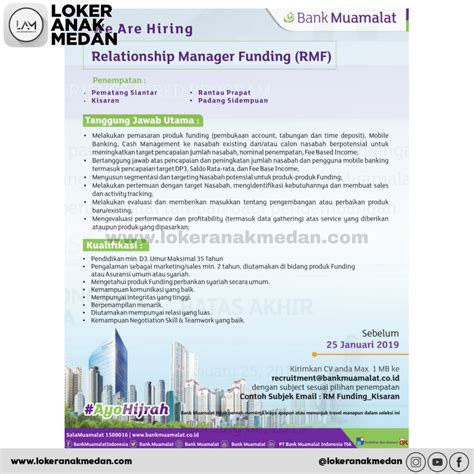 Contoh Iklan Lowongan Pekerjaan Di Bank