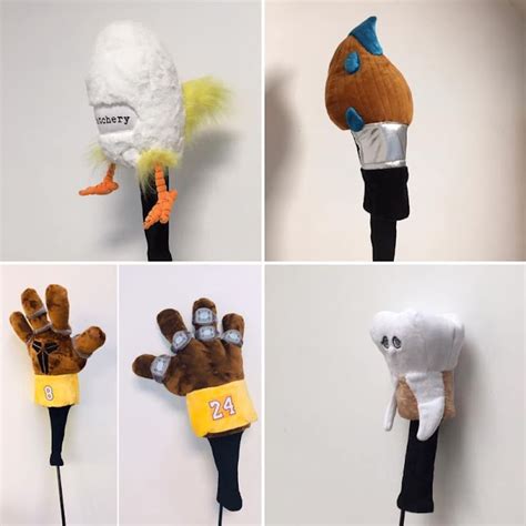 Custom Golf Headcovers And Puppets