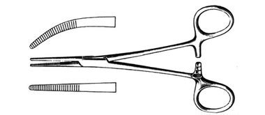 Kelly Forceps , Curved , 5.5" - PrecisionMedicalDevices