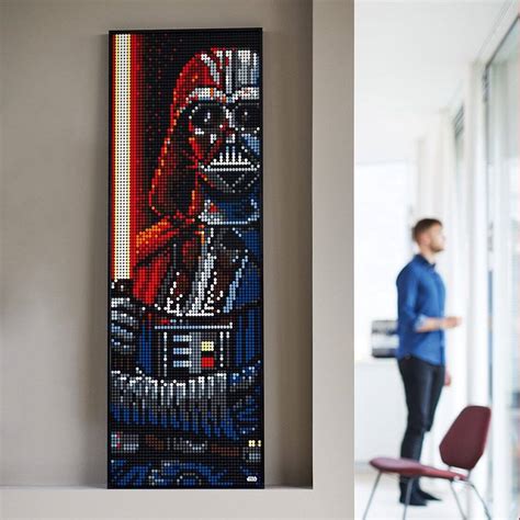 Lego's new Art line lets you build posters of Darth Vader, Iron Man ...