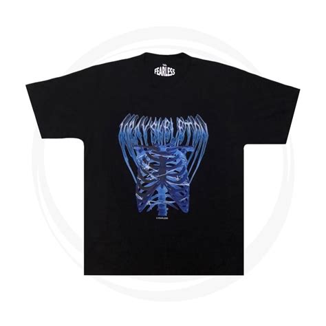 FEARLESS X RAY T SHIRT BLACK MULTI BRAND SPACE ท UPDATE เทรนด