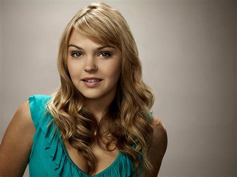 Hd Wallpaper Actresses Aimee Teegarden Blonde Brown Eyes