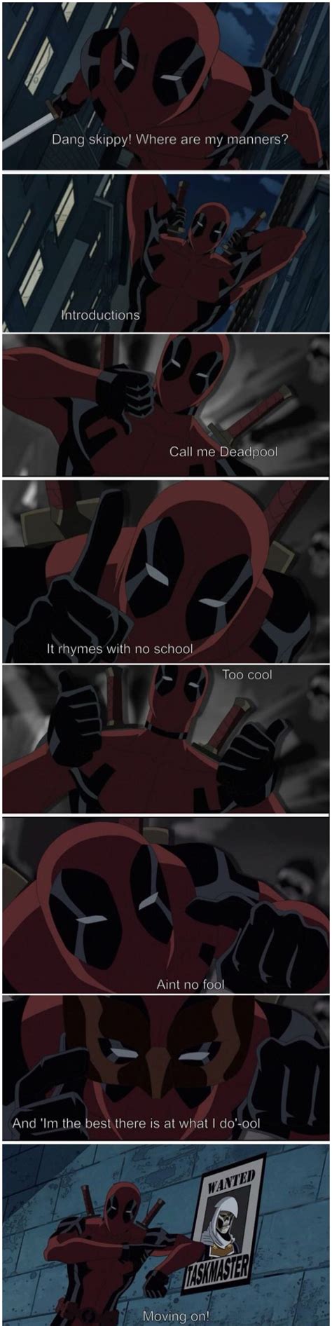 Deadpool in Ultimate Spider-Man TV show. | Ultimate spiderman, Deadpool ...