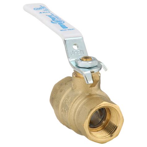 Milwaukee Valve In Brass Manual Two Way Ball Valve Emr