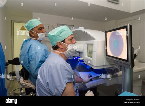 EYE LASER SURGERY Stock Photo - Alamy