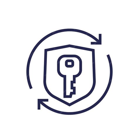 Premium Vector Cybersecurity Access Data Protection Line Icon With