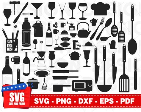 60 Koken Svg Keuken Svg Chef Svg Kok Svg Deegroller Svg Etsy België