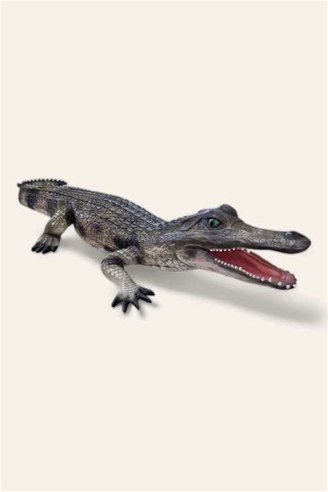 Alligator Lebensgross Deko Figure Shop Garten Fantasy De