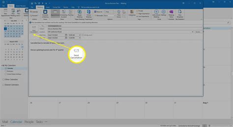 How To Cancel A Meeting In Outlook