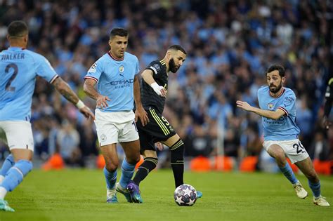 Man City 3 0 Real Madrid Manchester City Thrash Real Madrid To Reach