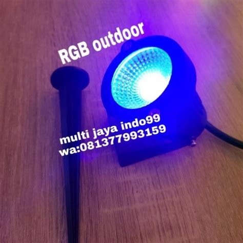 Jual Lampu Sorot Taman Rgb 5wat 5w 5watt 220v Led Garden Light Rgb