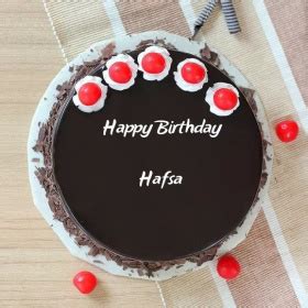 ️ Hafsa Happy Birthday Cakes photos