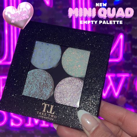 Mini Quad Empty Palette Take Two Cosmetics