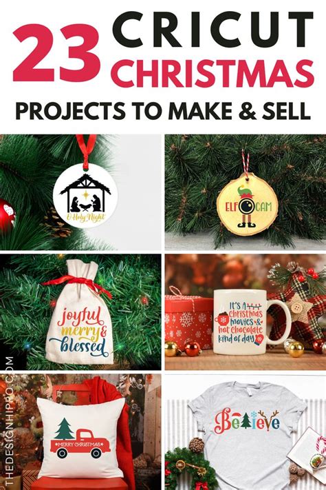 Easy Profitable Cricut Christmas Projects To Make Sell For