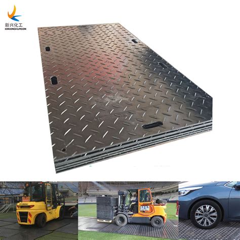 Portable Lightweight HDPE UHMWPE Composite Ground Covering Plate