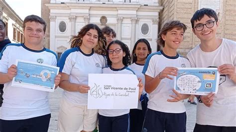 El Colegio San Vicente De Pa L De Zaragoza Participa En Los Actos De La