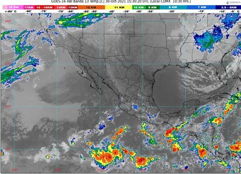 Canal De Baja Presi N Generar Lluvias Con Intervalos De Chubascos En