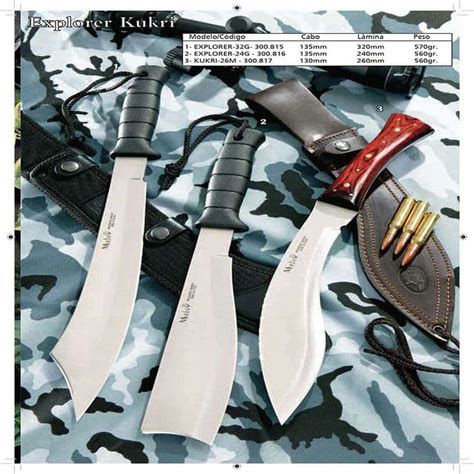 CORTACAÑAS EXPLORER KUKRI DE MUELA