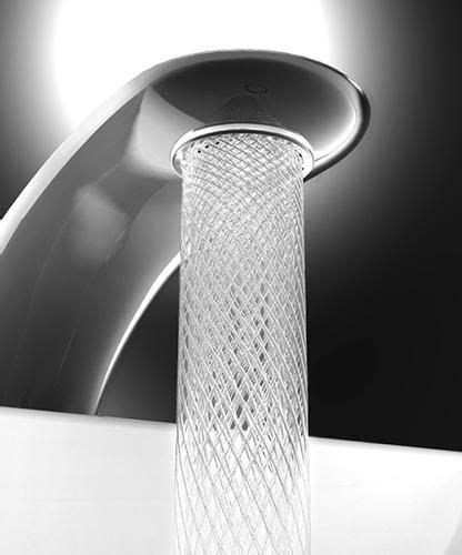 This Mesmerizing Faucet Saves Water By Creating Beautiful Spirals