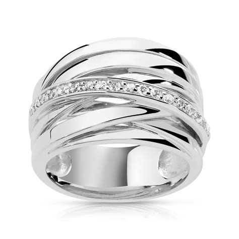 Bague Argent 925 Zirconia Femme Bague MATY