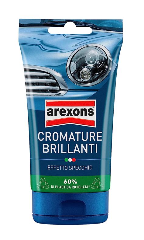 Arexons Cura Auto Cromature Brillanti 150 Gr Prodotto Abrasivo