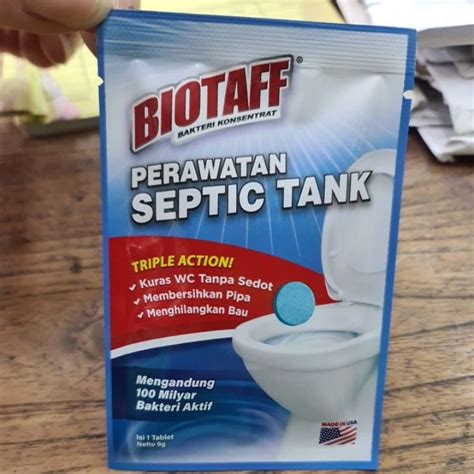 Jual Biotaff Bakteri Konsentrat Obat Pengurai Septik Septic Tank Kloset