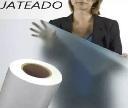 Pelicula Jateada Para Vidro Box Janela Cristal Mt X Cm