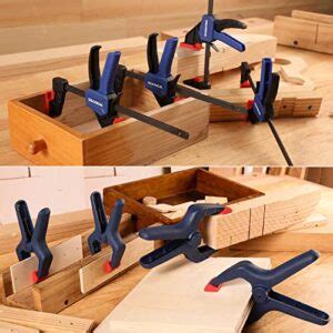 Workpro Piece Clamp Set For Woodworking Pack Mini Bar