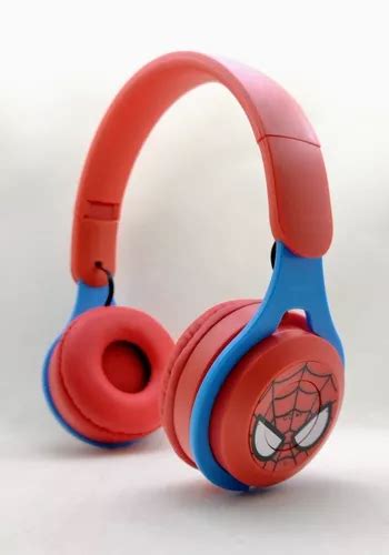 Audifonos Inalambricos Spiderman Diadema Bluetooth Para Ni O Meses