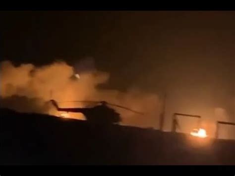 Update On The ATACMS Strike At Berdyansk Air Base Helicopters Burning