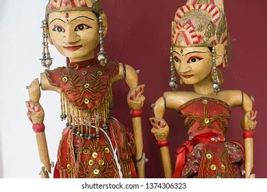 Wayang Golek Traditional Indonesian Puppets Stock Photo 1374306323 ...