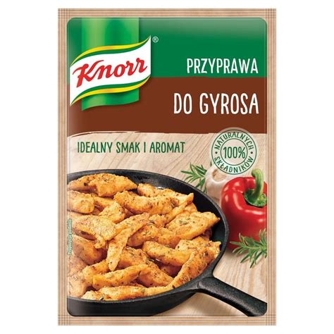 Knorr Przyprawa do gyrosa 23 g Zakupy online z dostawą do domu