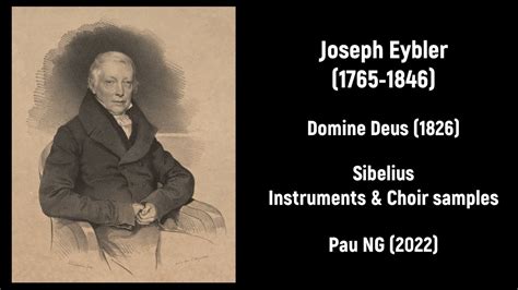 Joseph Eybler Domine Deus Youtube