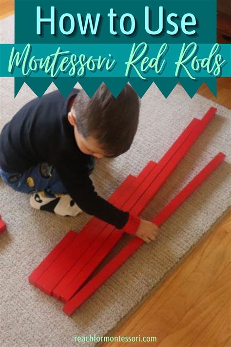 How To Use Montessori Red Rods Artofit