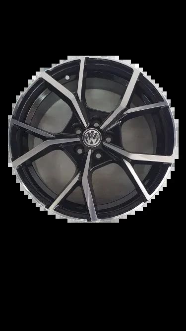 JOGO DE RODAS KR K73 VW GOLF R ARO 17X7 5X100 ET40 PTD Bastos Rodas E