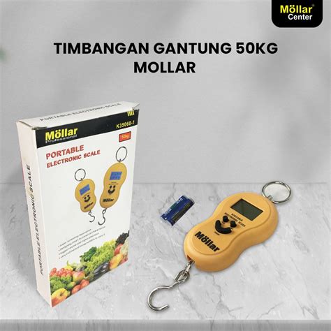 Jual Timbangan Digital Gantung Scale Smile Mini Travel Portable Kg