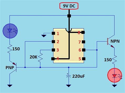 How To Make A Pulsing Fading Led Circuit Youtube