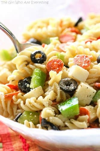 Pizza Pasta Salad Recipe Video The Girl Who Ate Everything