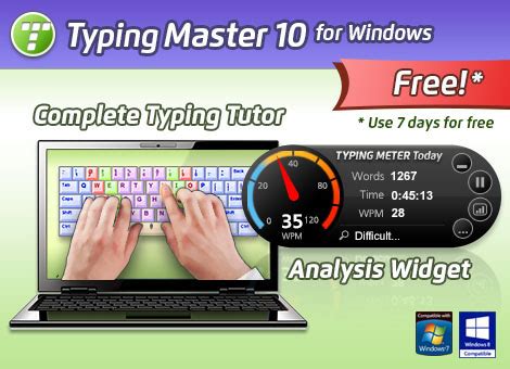 TypingMaster - Learn To Type Faster + Typing Speed Test