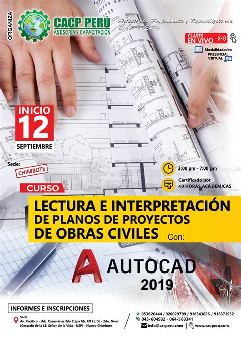 Cacp Per Curso Lectura E Interpretaci N De Planos De Proyectos De