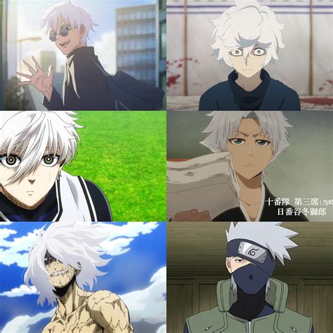 Anime Male Characters With White Hair