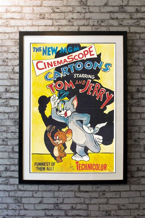 Tom And Jerry 1955 Movie Posters Vintage Vintage Movies Tom And