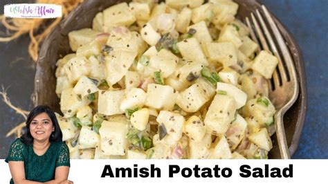 Old Fashioned Amish Potato Salad Recipe Youtube