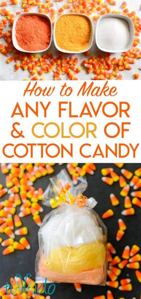 How To Make Any Flavor And Color Of Cotton Candy With Custom Cotton