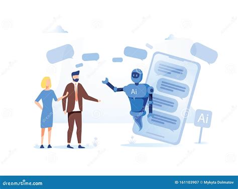 Ai Chatbot Robotics Online Support Human Interactive Tech Interaction