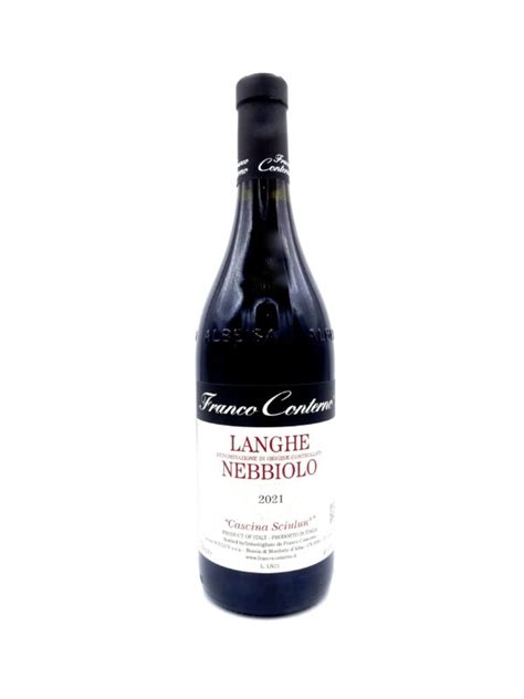 Langhe Nebbiolo Cascina Sciulun Franco Conterno Enoteca Frisson