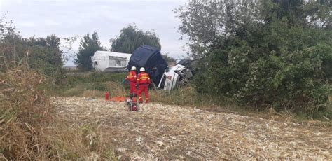 Pericol de explozie Accident grav la Corlătești Un mort Cisternă