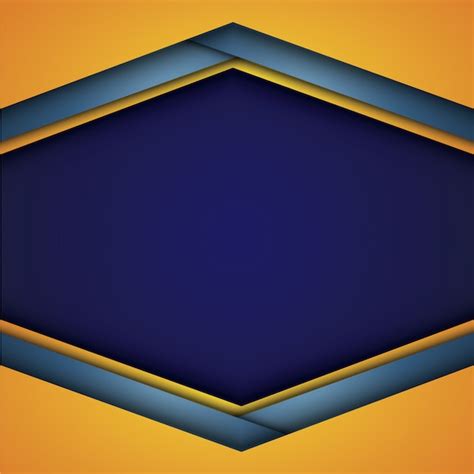 Free Vector | Yellow and blue geometric background